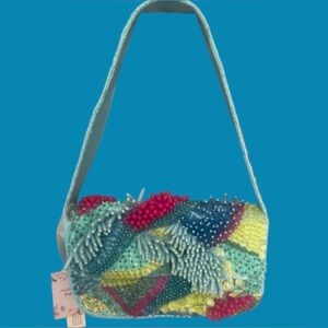 NWT. Colorful Beaded Women's Bag. Good condition.